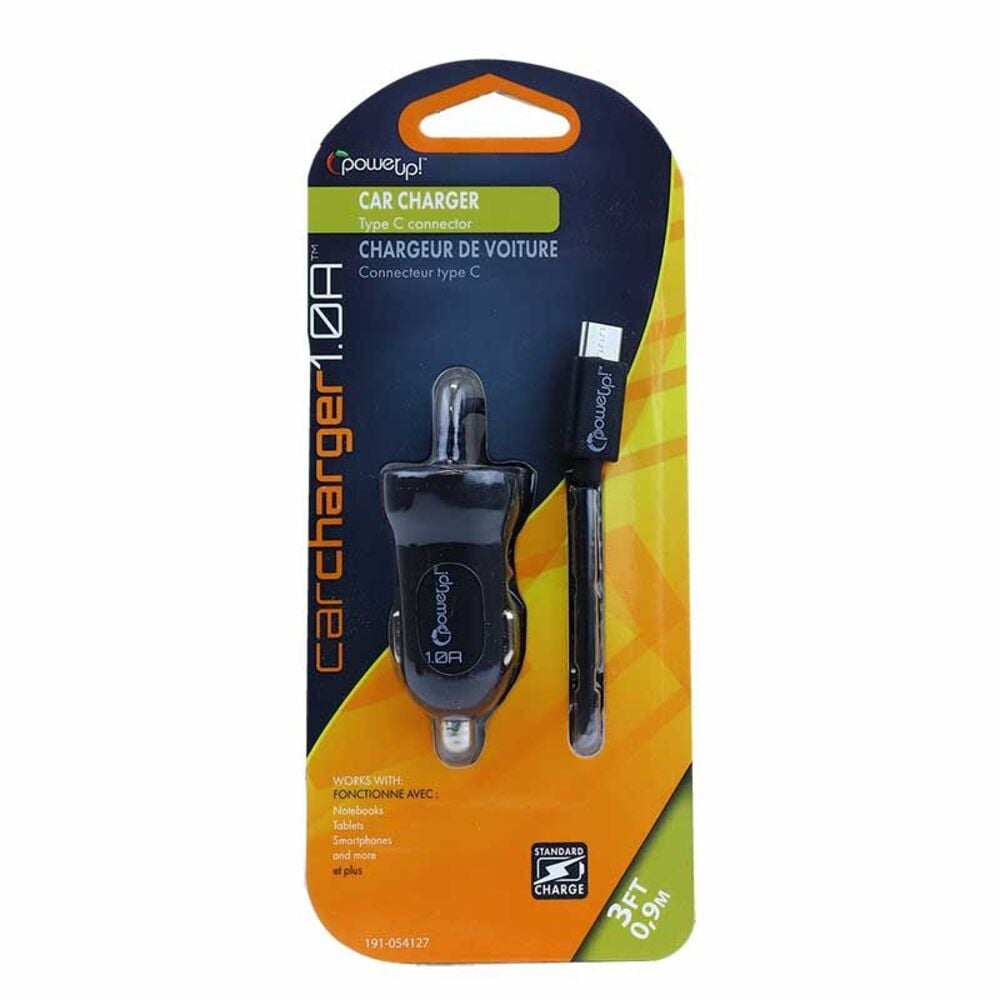 image of 1.0A Type C USB Standard Car Charger