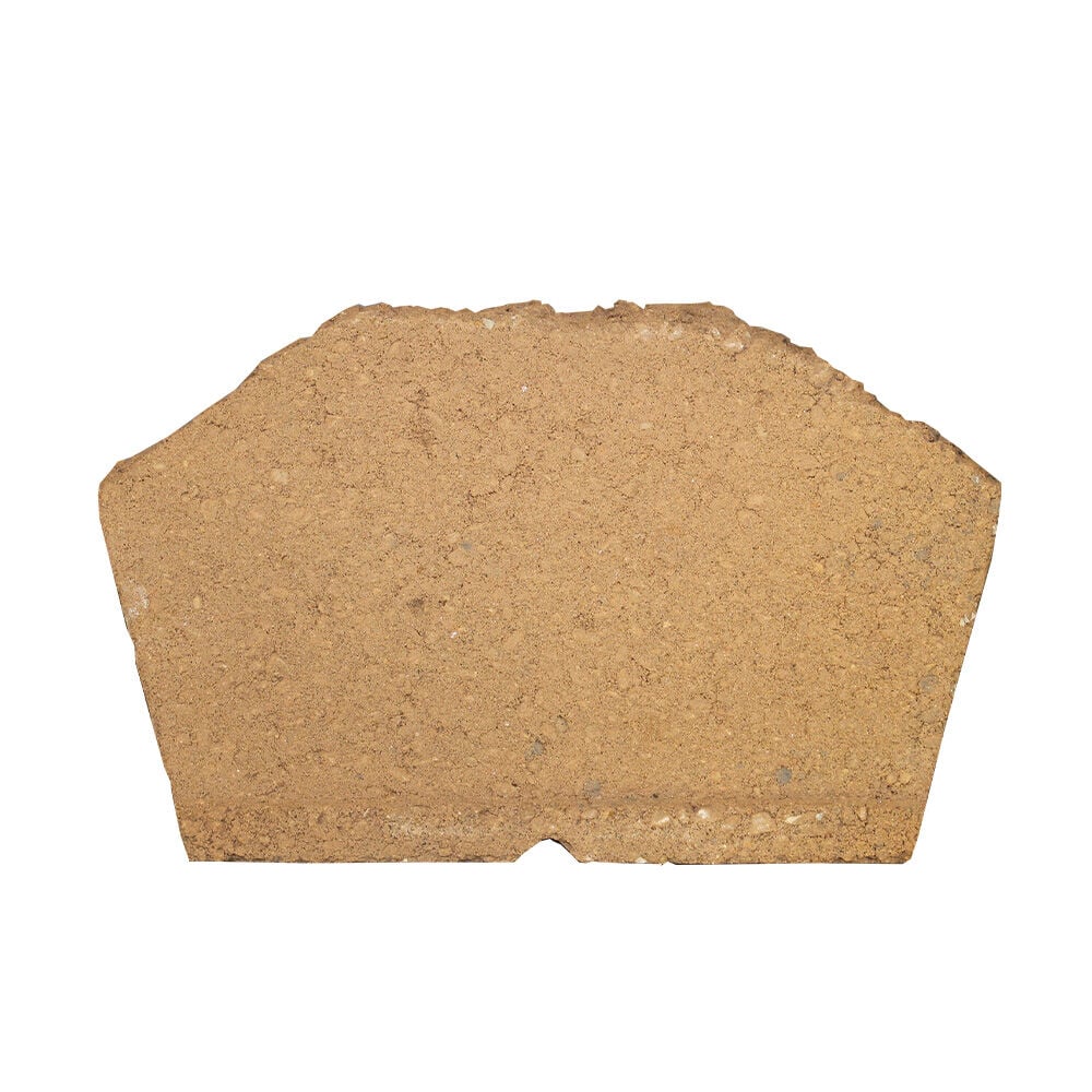 image of Basic Tan Retaining Wall Block, 4-in x 12-in