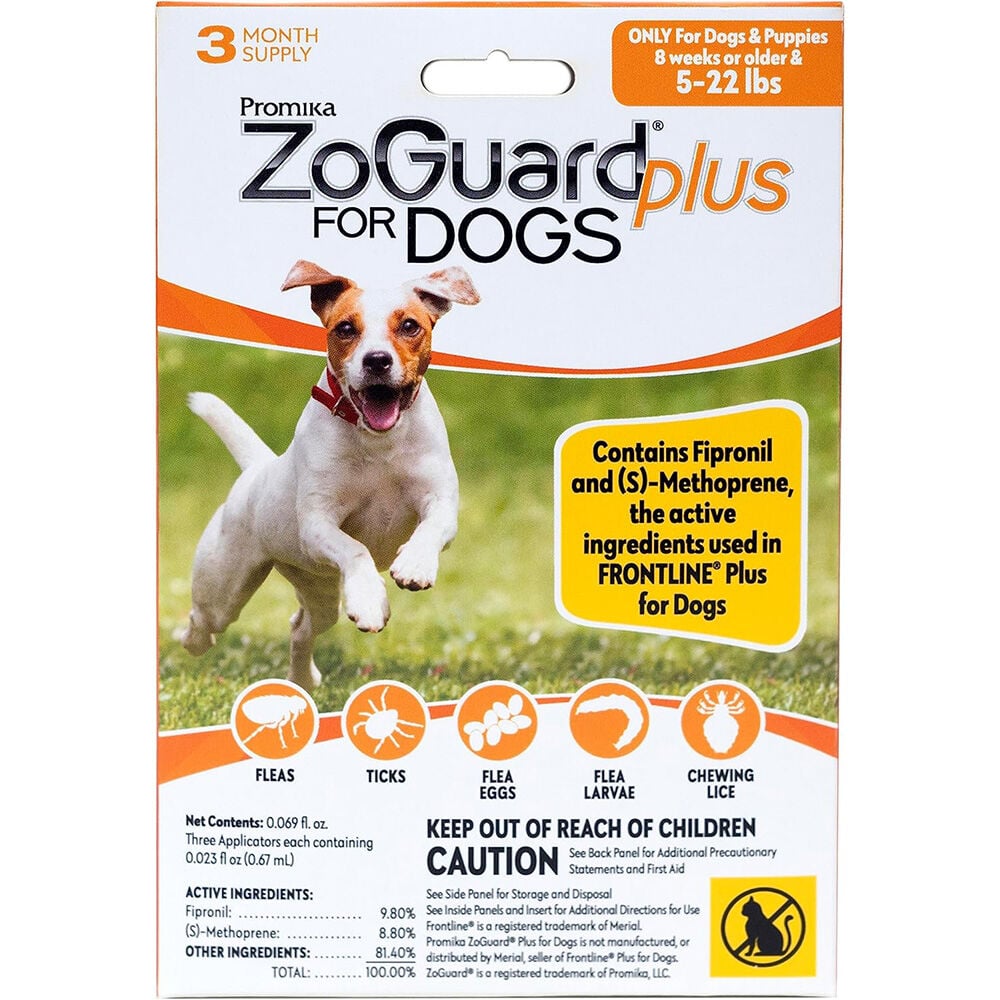 image of Flea and Tick Control for Dogs for, 4-22 lbs.
