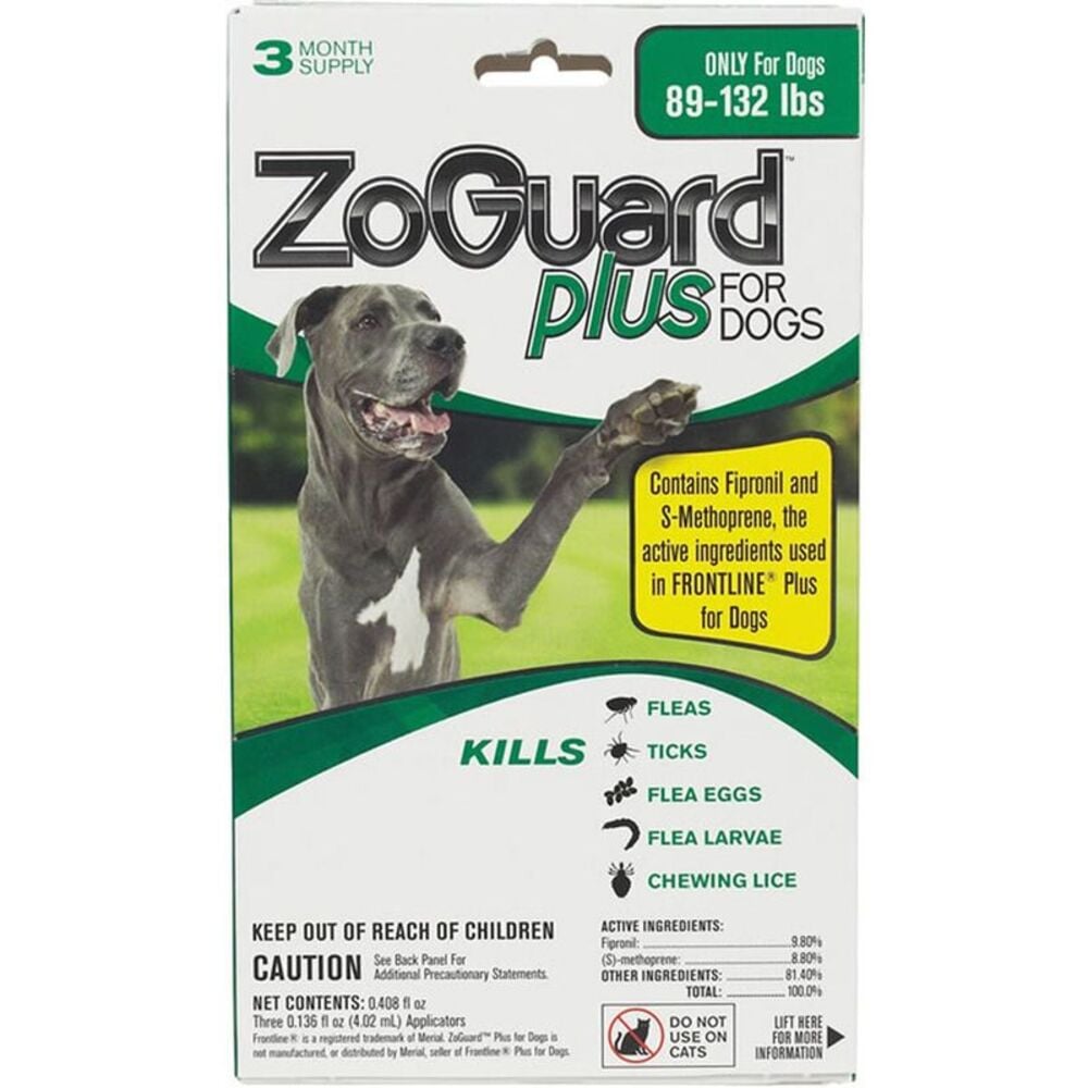 image of Flea and Tick Control for Dogs for 89-132 lbs.
