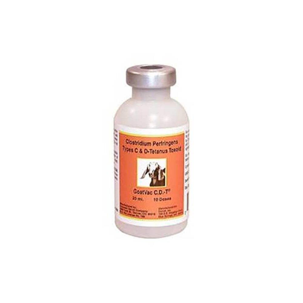 image of GoatVac C.D T Vaccine, 20 mL, 10 doses