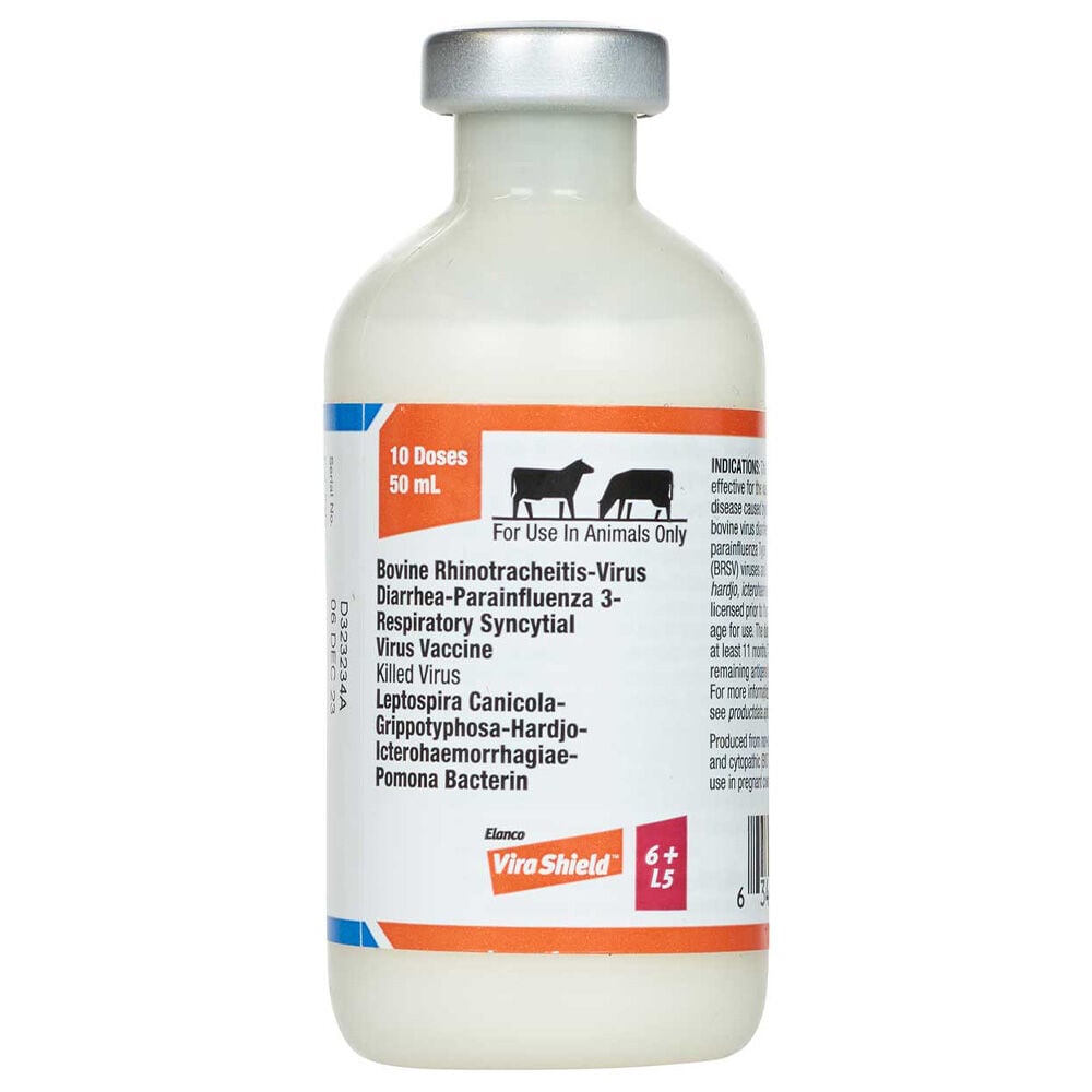 image of Vira Shield 6 + L5 Cattle Vaccine, 10 Doses