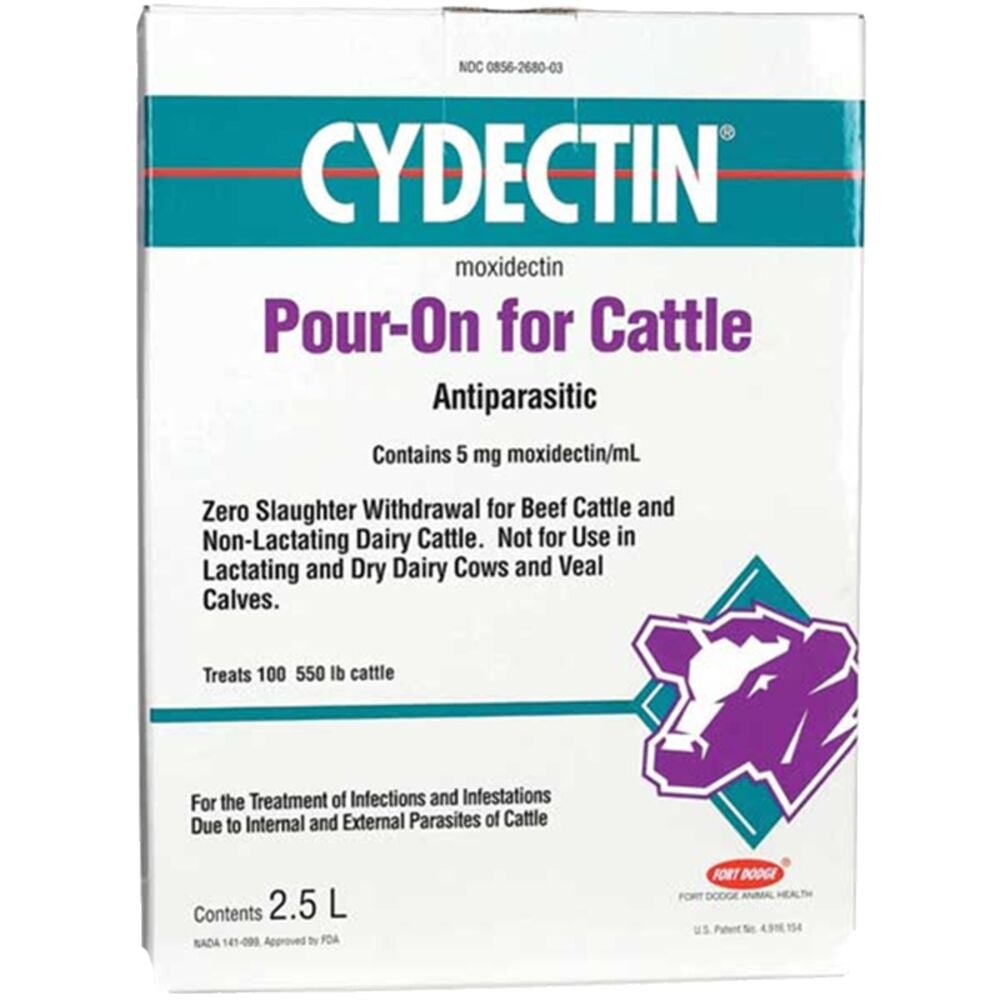 image of Cydectin Pour On for Cattle, 2.5 L