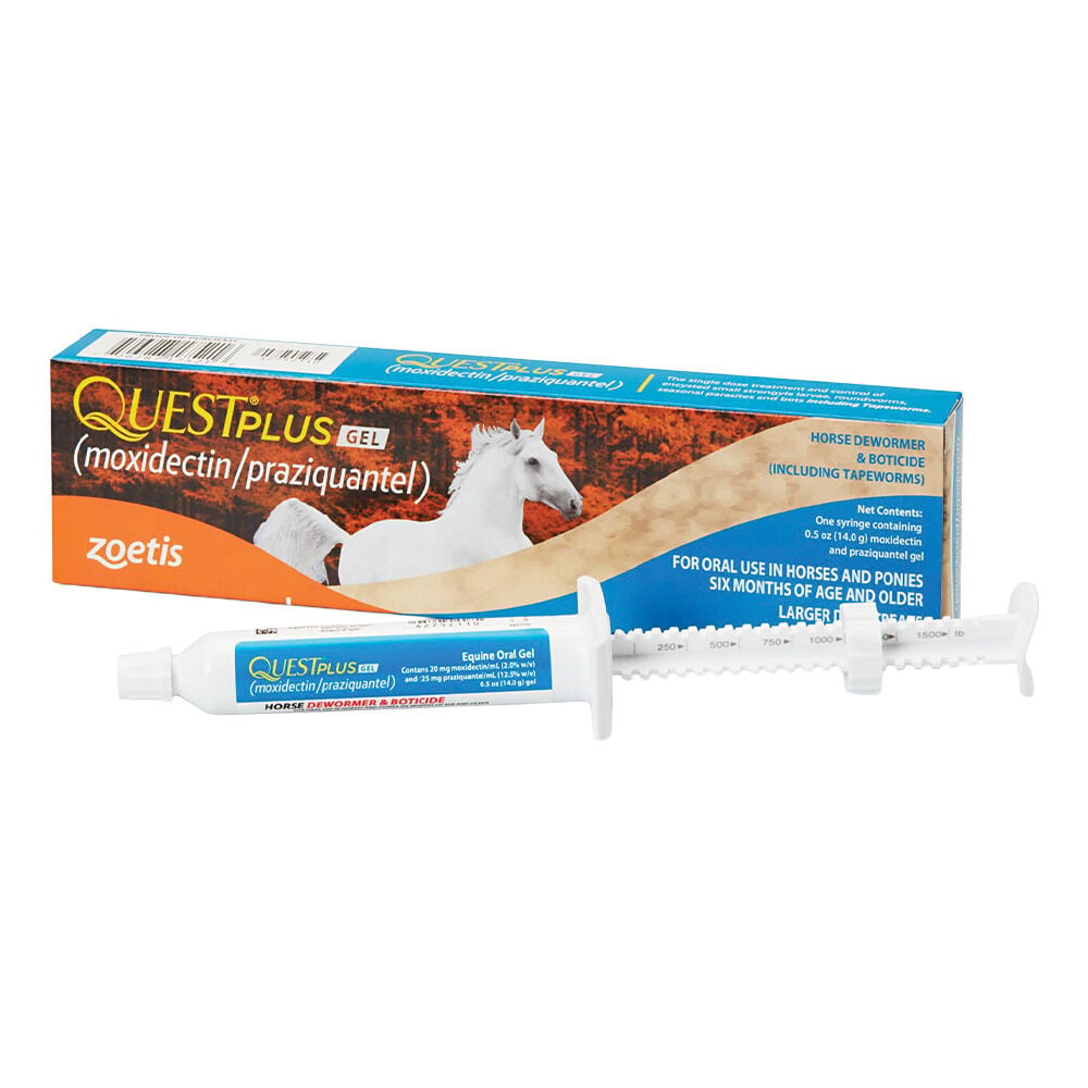 image of Quest Plus Gel Horse Dewormer, 0.5 oz