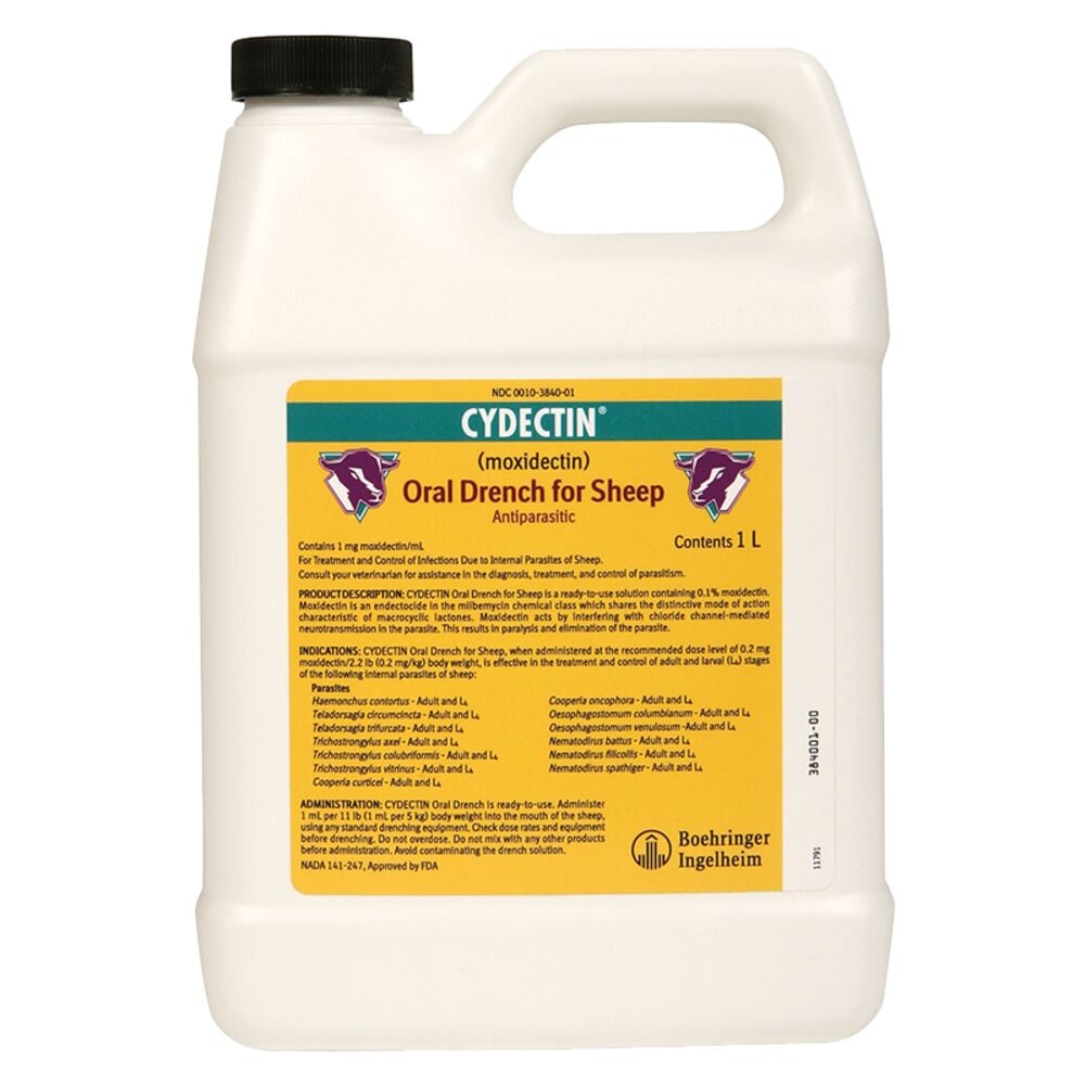 image of Cydectin Oral Drench for Sheep, 1 L