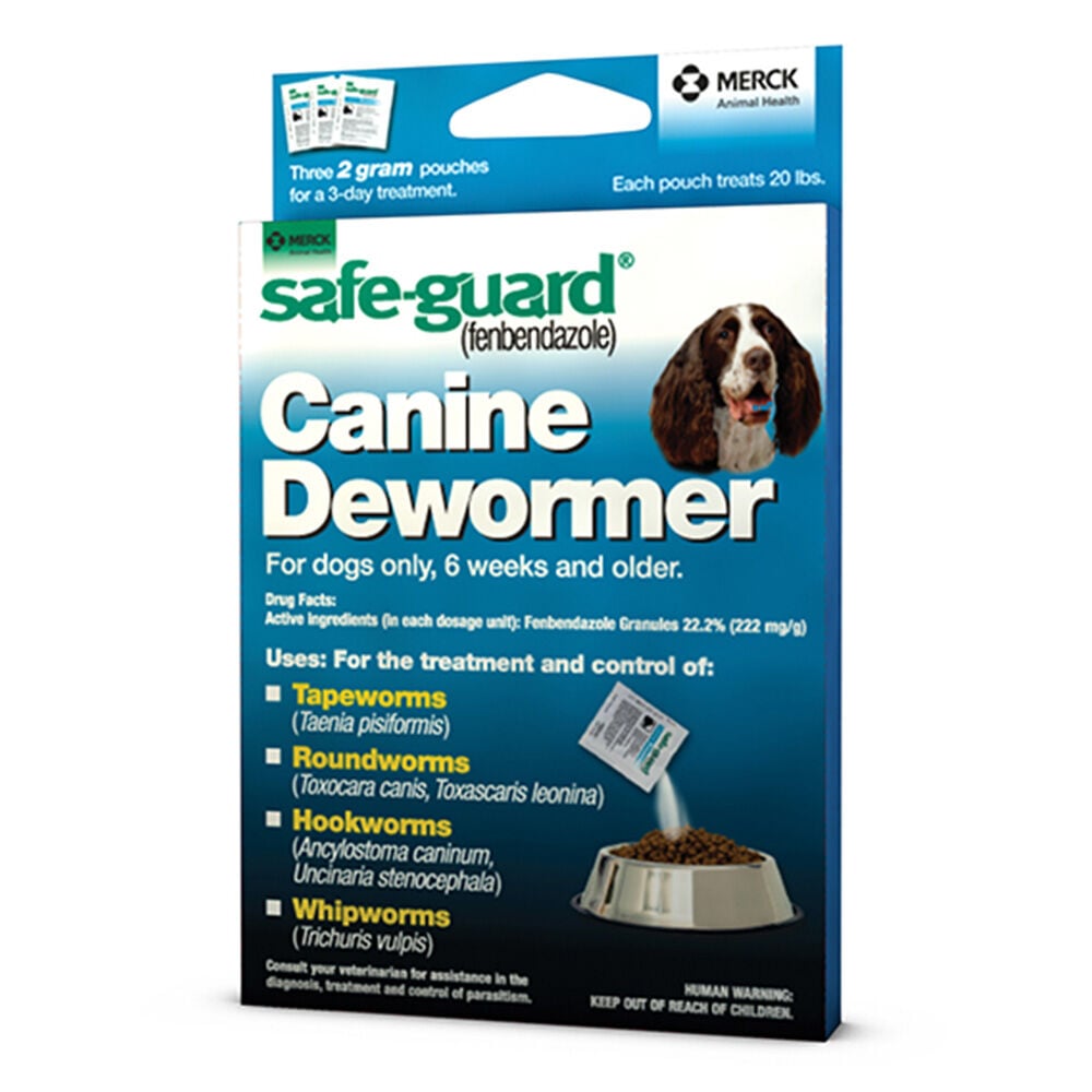 image of Safe-Guard Canine Dewormer, 2 gm