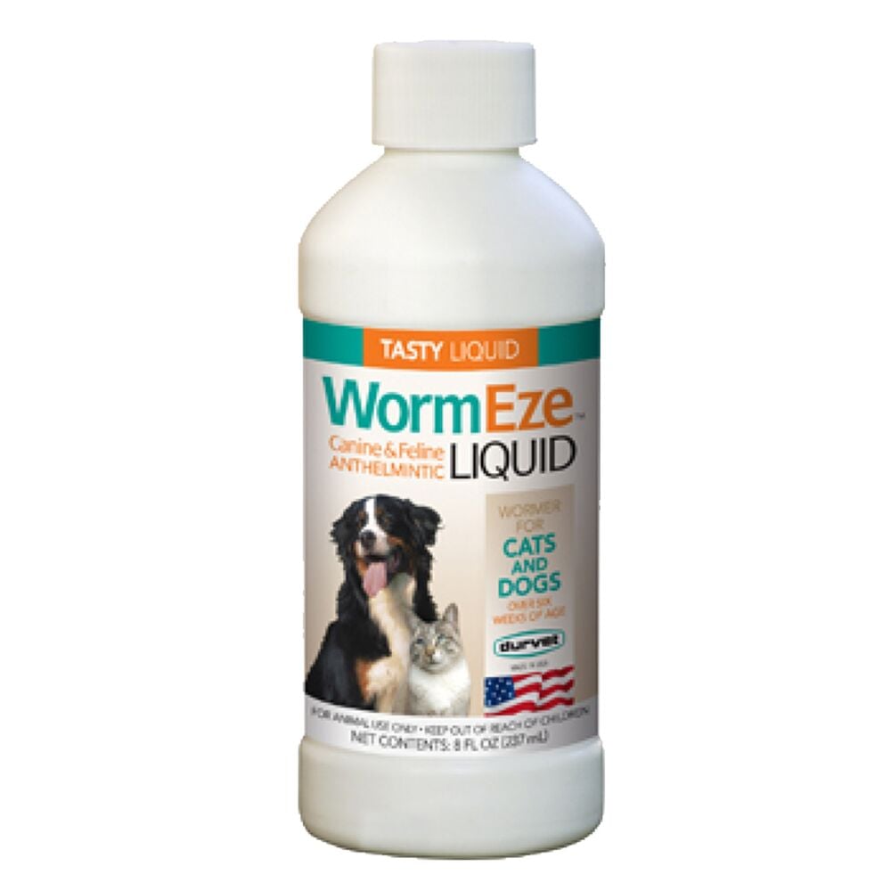 image of WormEze Liquid for Dogs and Cats, 8 oz
