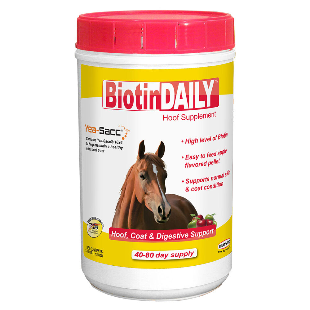 image of Biotin Daily Hoof Supplement for Horses, 2.5 lbs