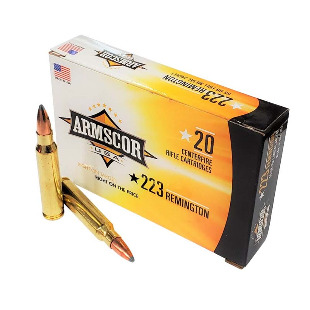 image of .223 55 Grain PSP Rifle Ammunition, 20 rds