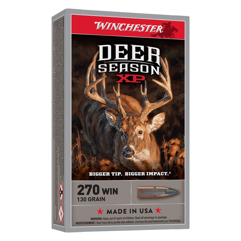 image of Deer Season XP 270 Winchester 130 Grain Rifle Ammunition, 20 rds
