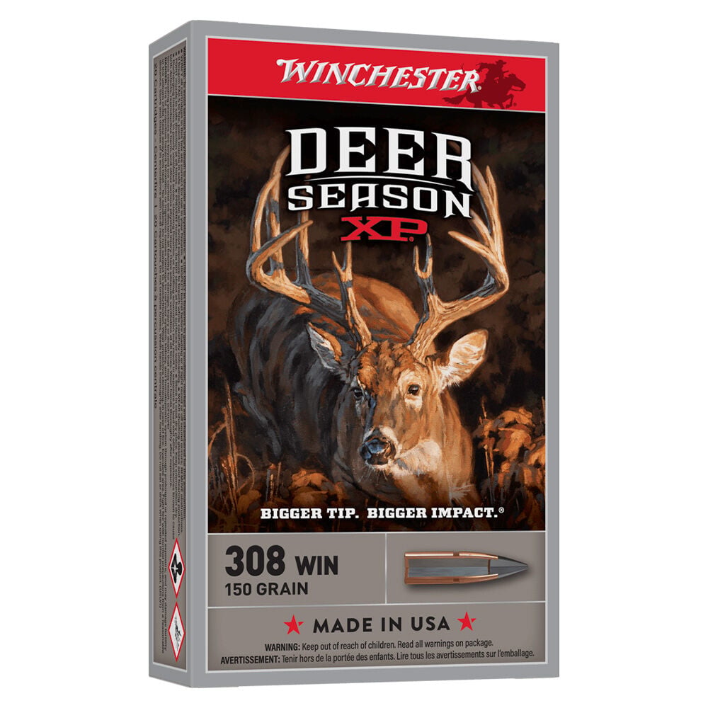 image of Deer Season XP 308 Winchester 150 Grain Rifle Ammunition, 20 rds