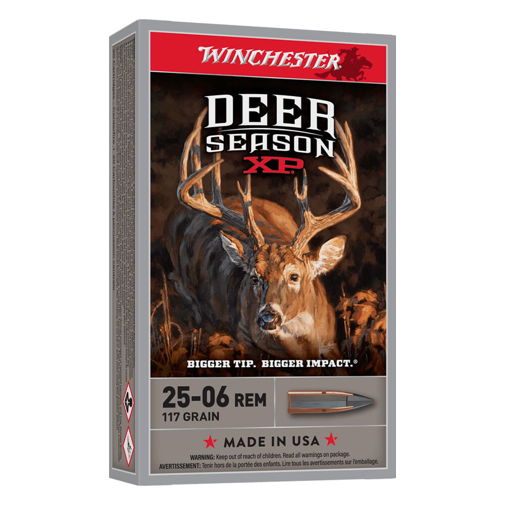 image of Deer Season XP 25-06 Remington 117 Grain Rifle Ammunition, 20 rds