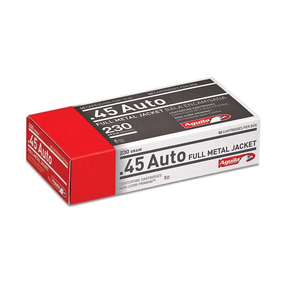image of  .45 Auto 230 Grain FMJ Handgun Ammunition, 50 rounds