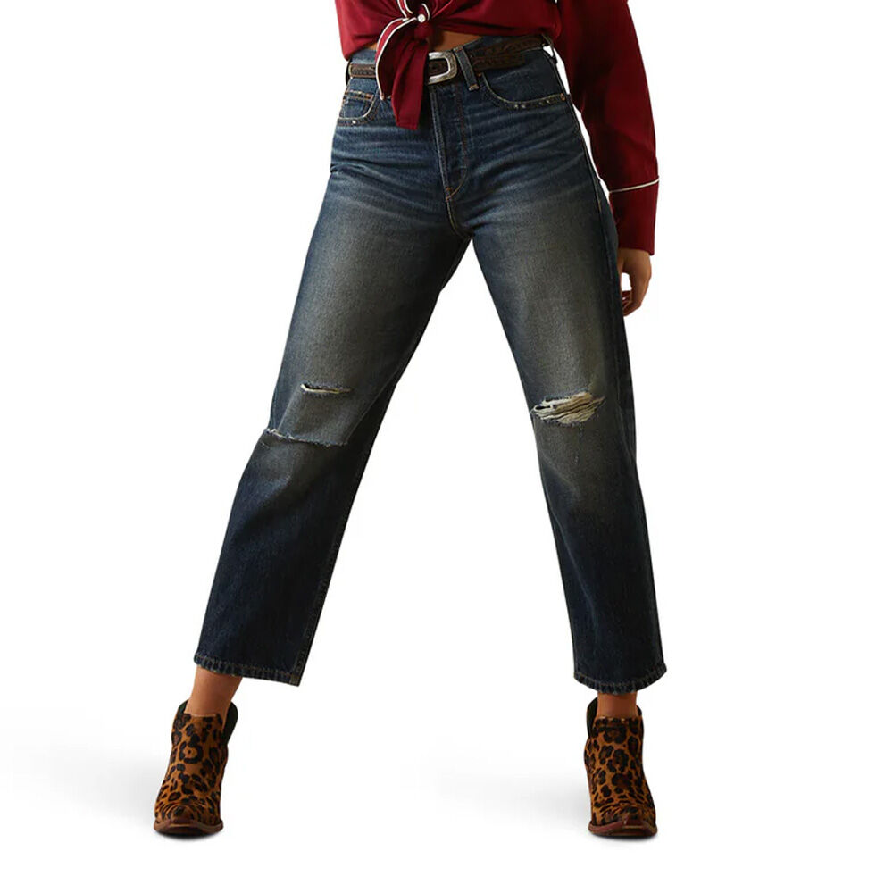 image of Women's Ultra High Rise Tomboy Straight Jean