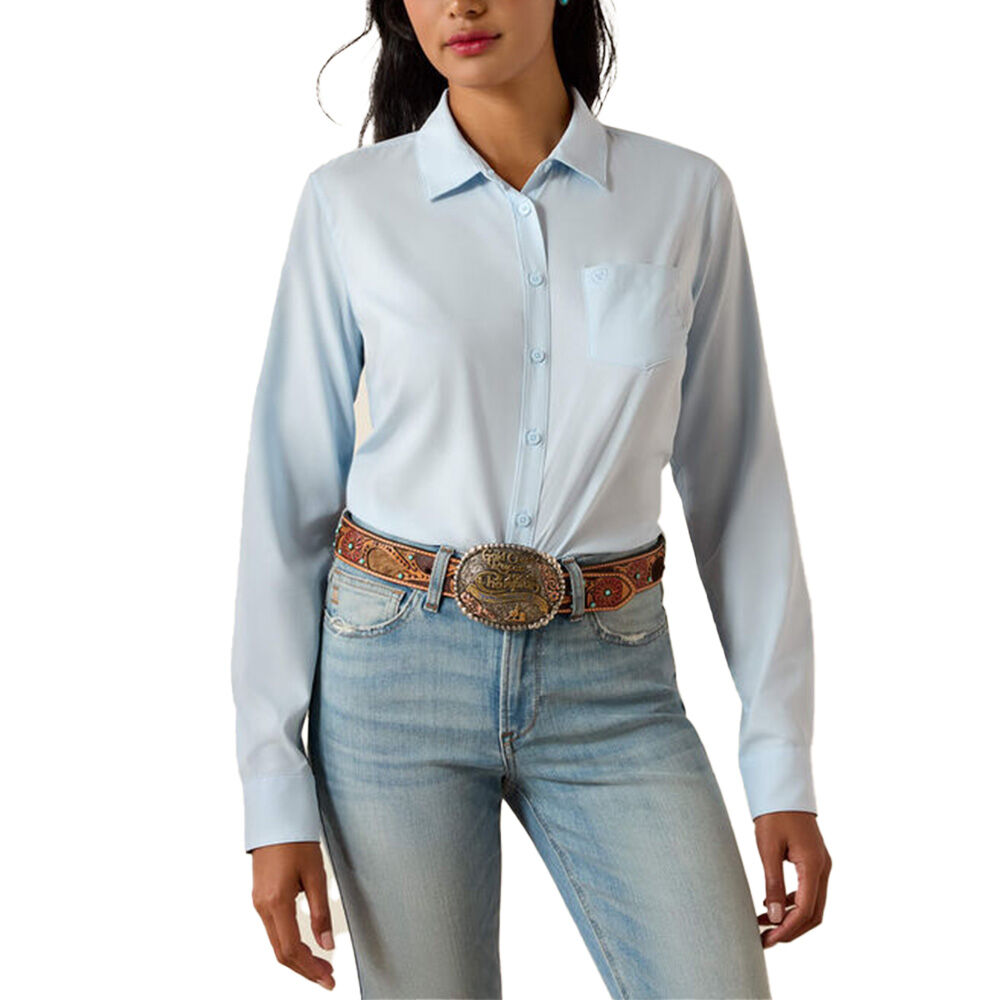 image of Kirby Pro Long Sleeve Button Down Shirt