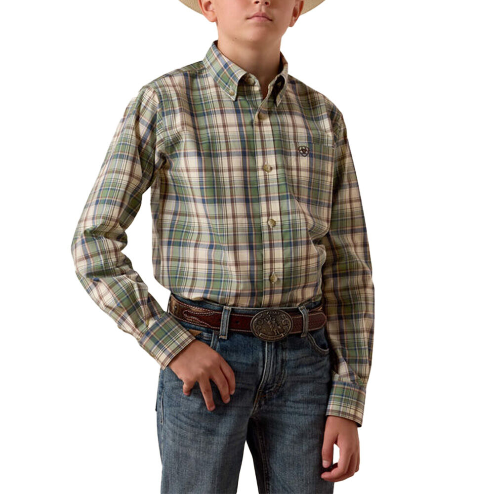 image of Kids' Pro Series Sebastian Long Sleeve Button Up Shirt