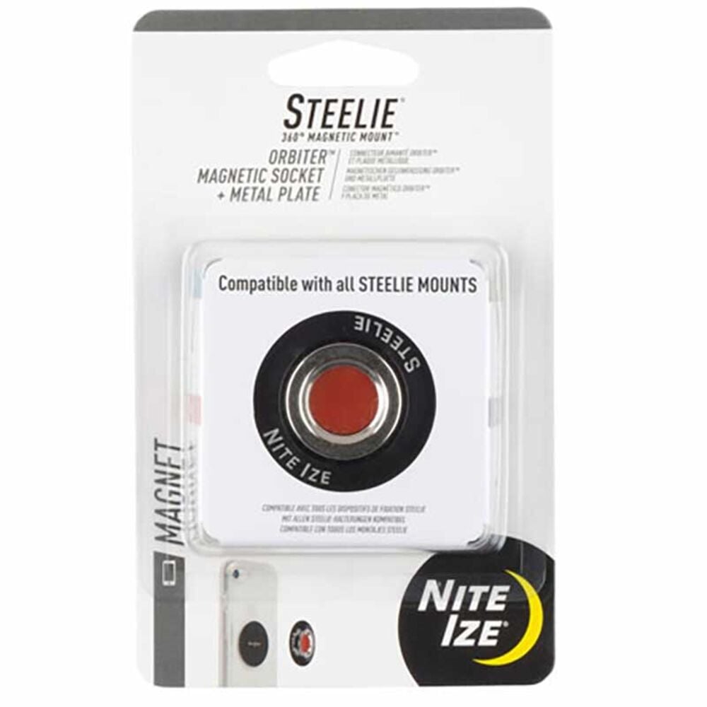 image of Steelie Orbiter Magnetic Socket + Metal Plate
