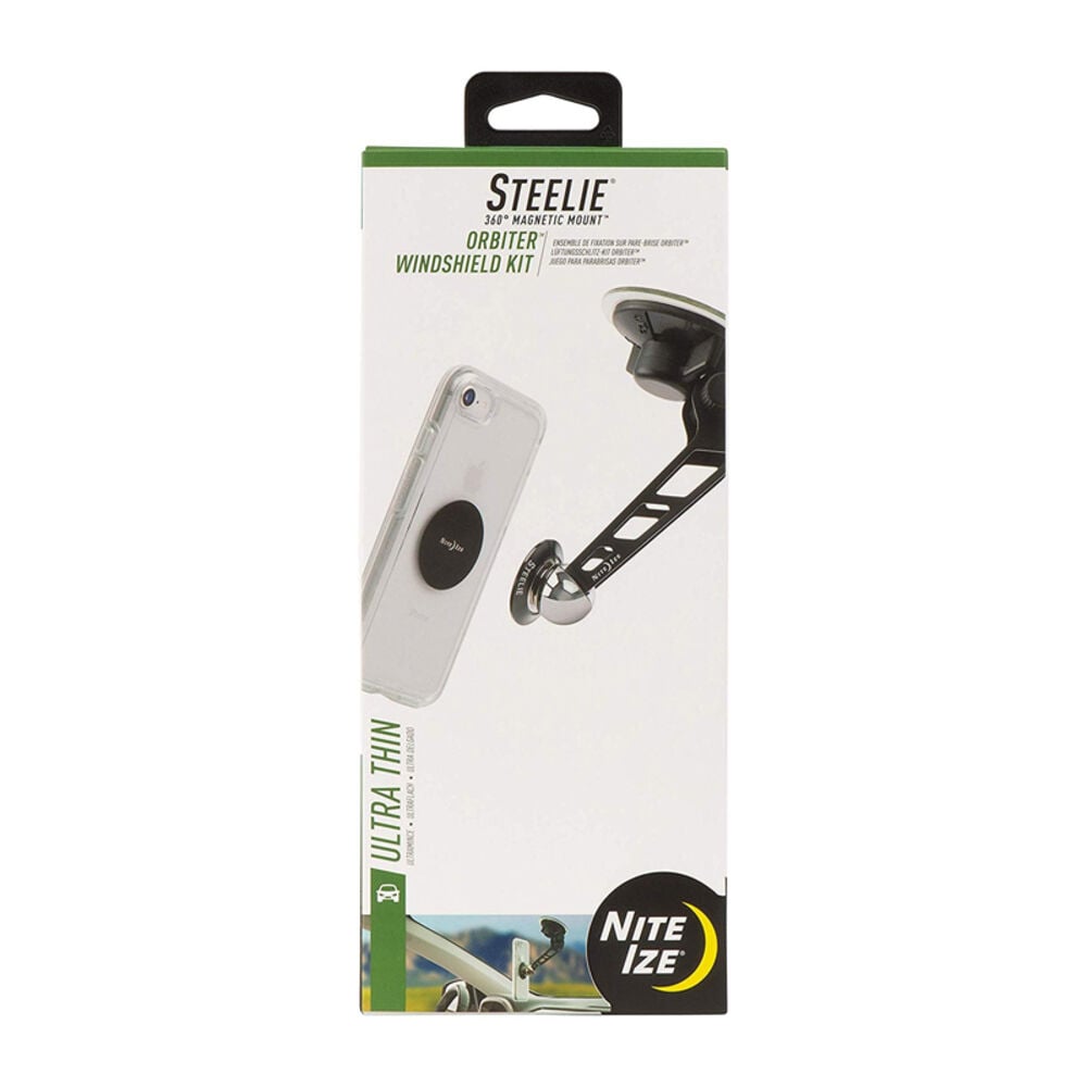 image of Original Steelie Orbiter Windshield Mount Kit