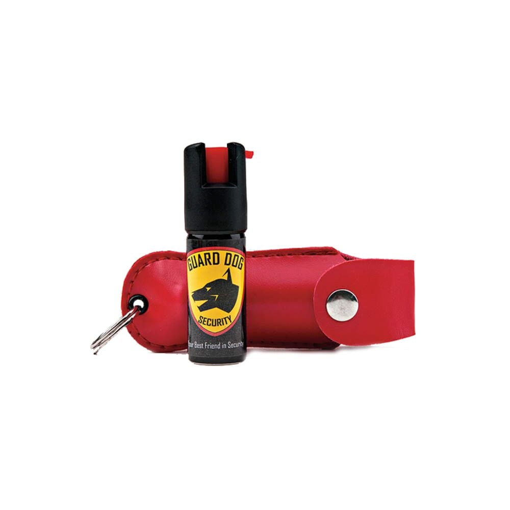 image of 18% OC Pepper Spray, 1/2 oz, Red Holster