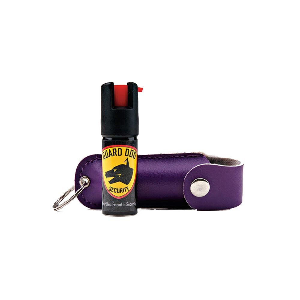 image of 18% OC Pepper Spray, 1/2 oz, Purple Holster