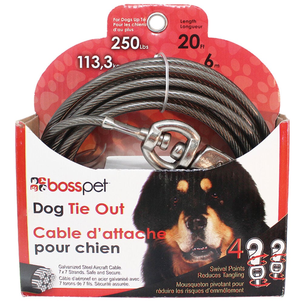 image of Tie Out Comfort Snap 20-FT XX-Large