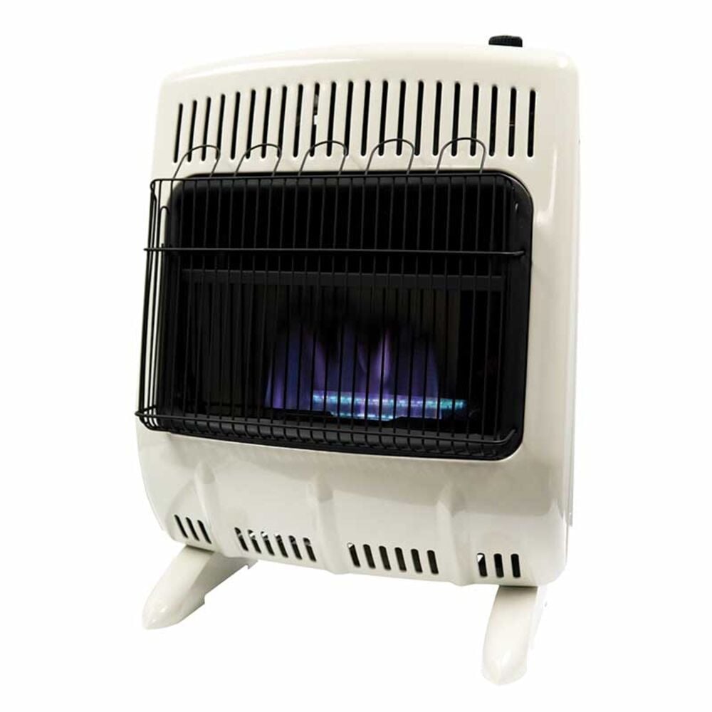 image of 20000 BTU Vent Free Dual Fuel Blue Flame Heater