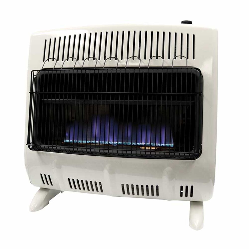 image of 30000 BTU Vent Free Dual Fuel Blue Flame Heater