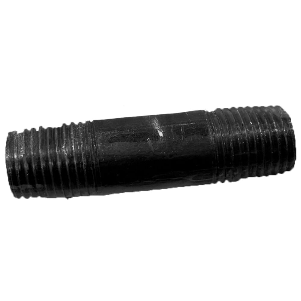 image of 308 14X2 Pipe Nipple, 1/4-Inch X 2-Inch, Black