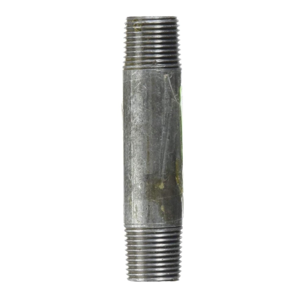 image of 309 38X3 Pipe Nipple, 3/8-Inch X 3-Inch, Black