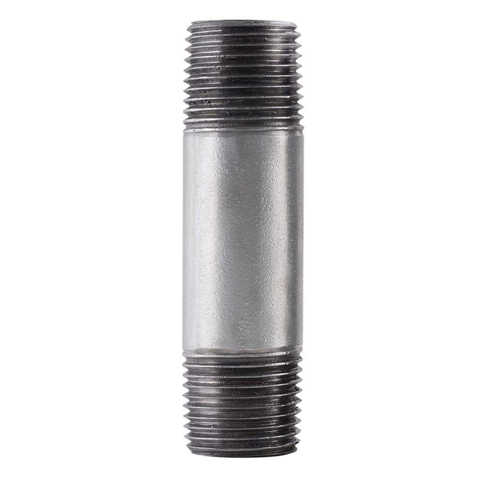 image of 301 114X6 Pipe Nipple, 1-1/4-Inch X 6-Inch, Black