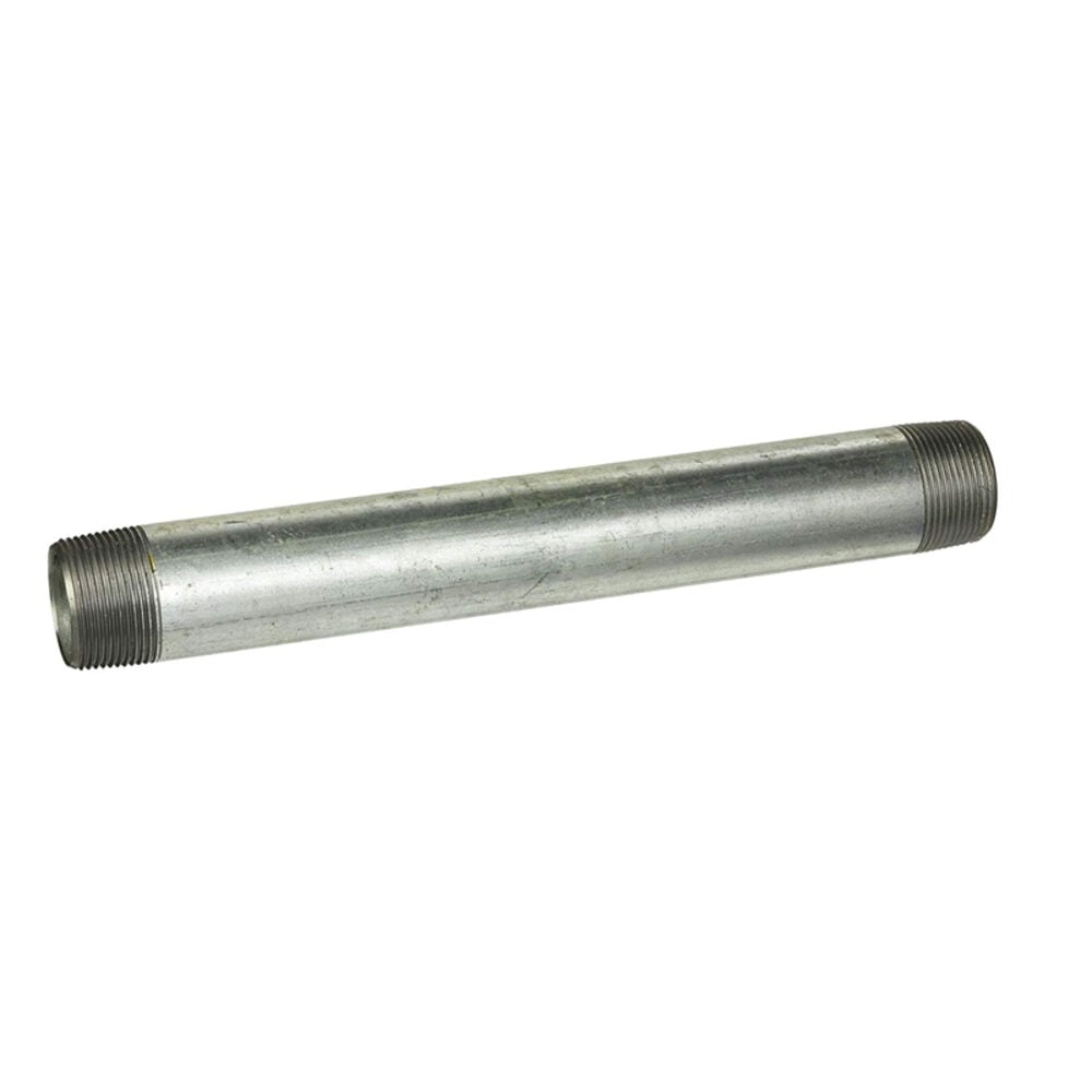image of 303 114X12 Pipe Nipple, 1-1/4-Inch X 12-Inch, Black