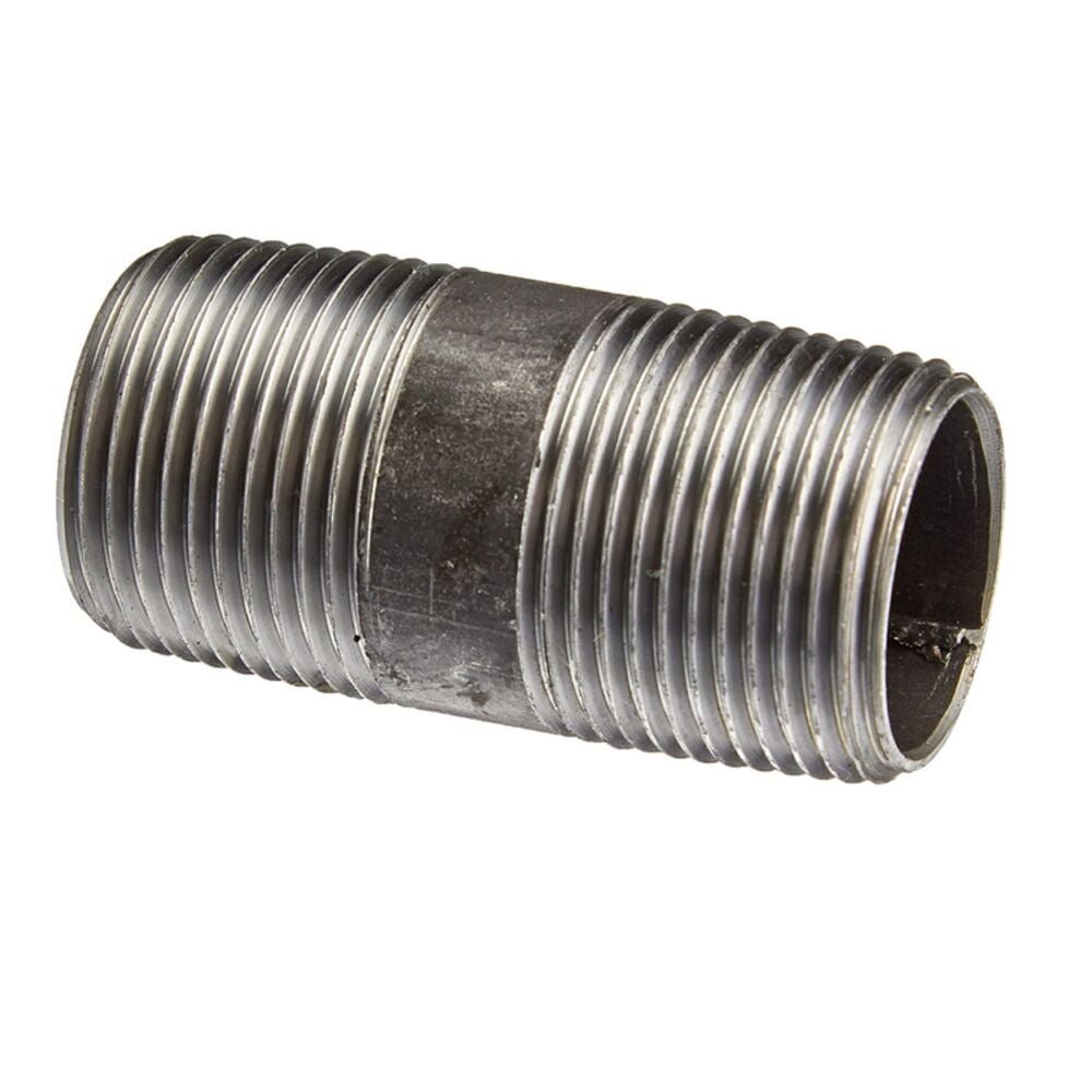 image of 300 34X2 Pipe Nipple, 3/4-Inch X 2-Inch, Black