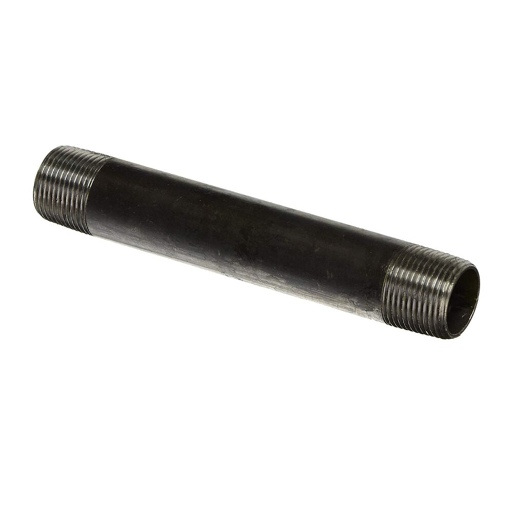 image of 300 34X6 Pipe Nipple, 3/4-Inch X 6-Inch, Black