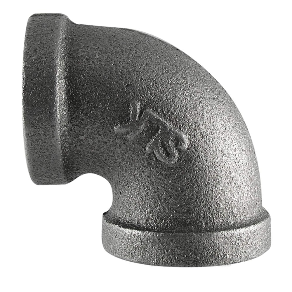 image of 312 E90-34 Elbow, 3/4-Inch, Black