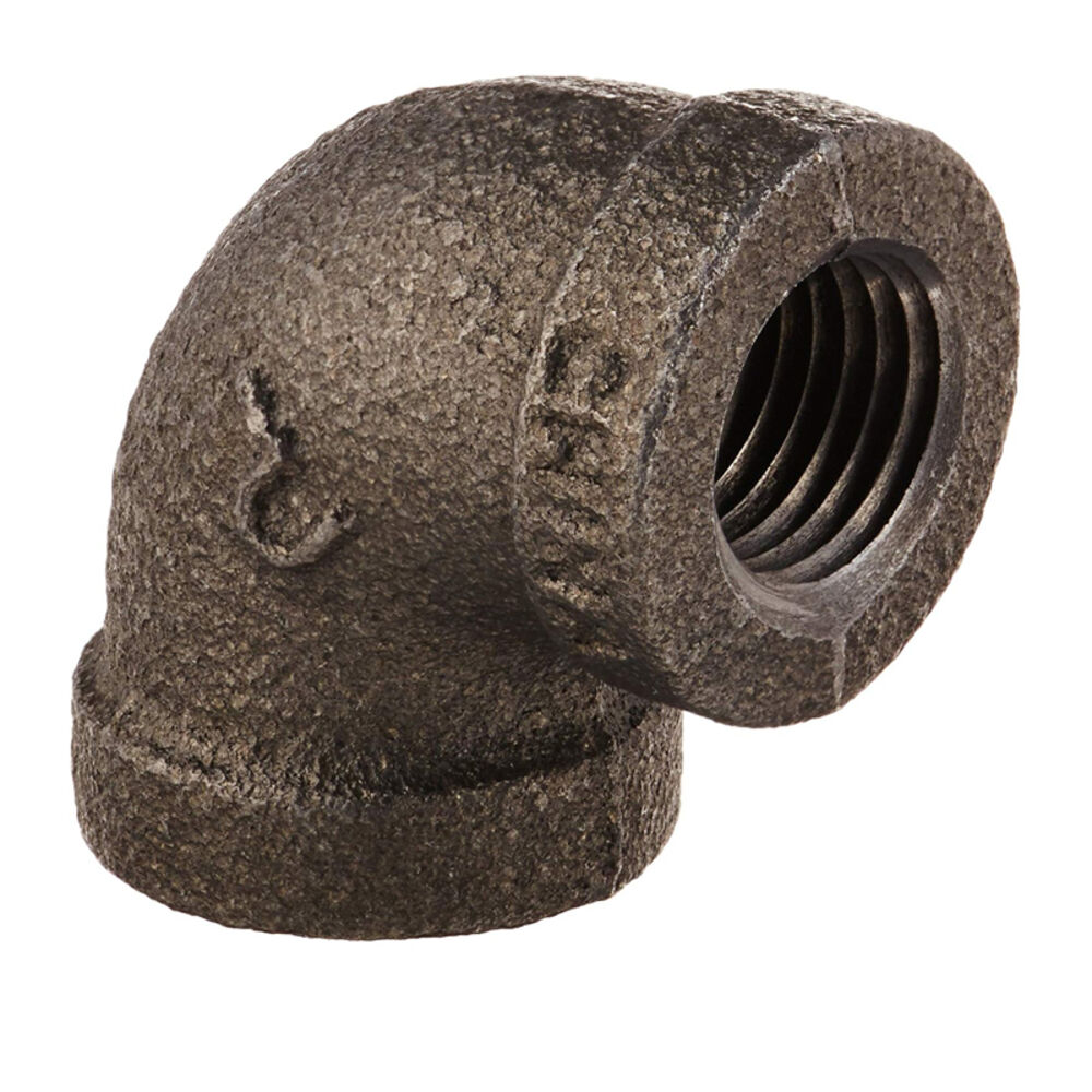 image of 310 E90-14 Elbow, 1/4-Inch, Black