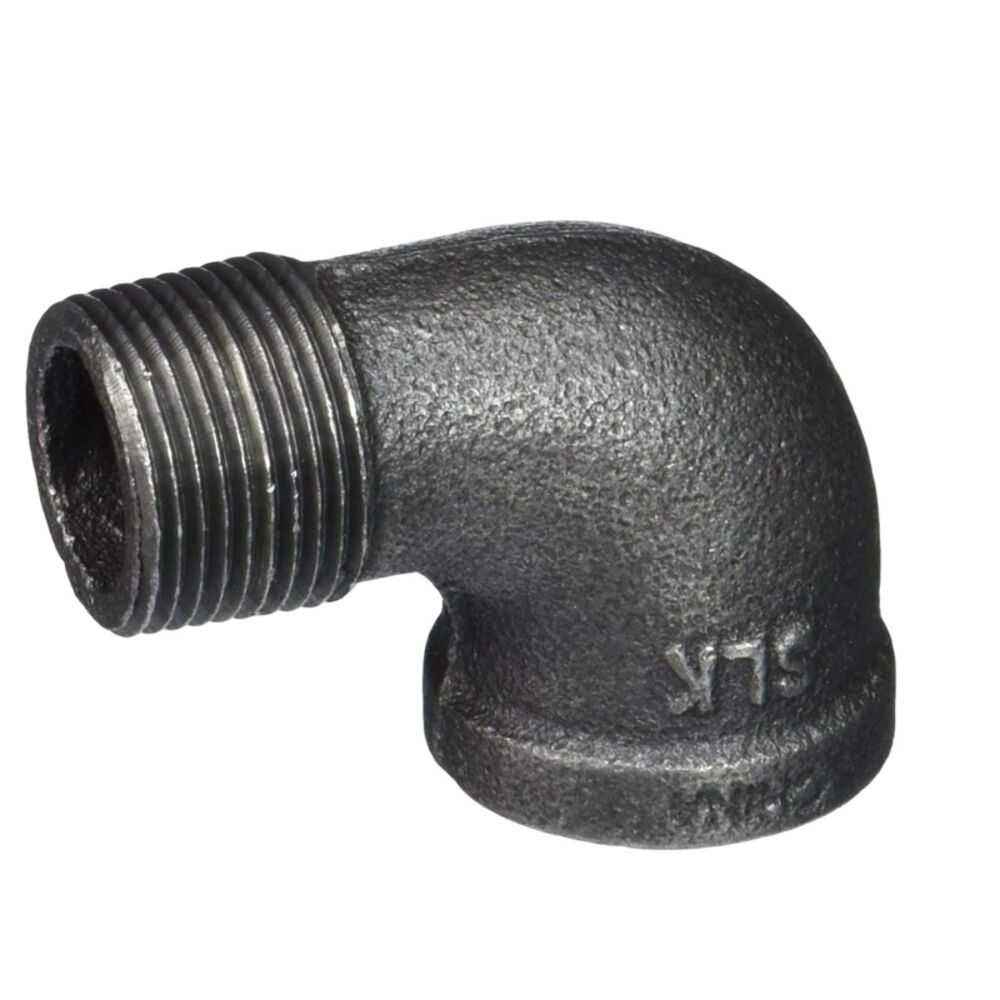 image of 310 SE90-34 Street Elbow, 3/4-Inch, Black