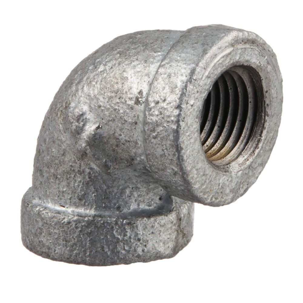 image of 311 E90-14 Galvanized 90 Degree Elbow, 1/4-Inch