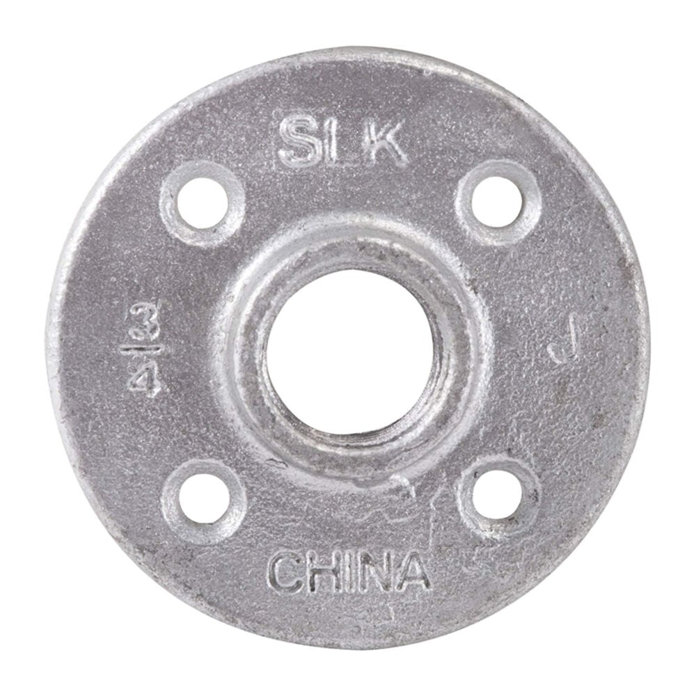 image of 311 F-34 Galvanized Floor Flange, 3/4-Inch