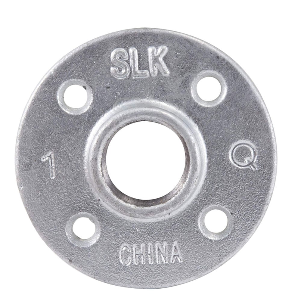 image of 311 F-1 Galvanized Floor Flange, 1-Inch