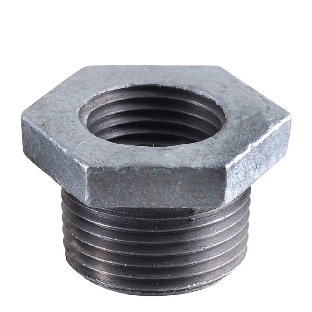 image of 311 B-1238 Galvanized Bushing, 1/2-Inch X 3/8-Inch