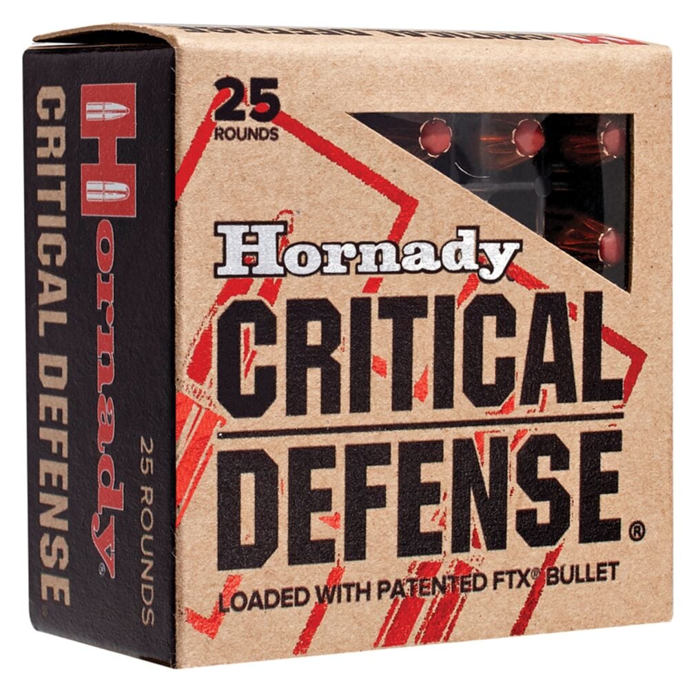 image of  Critical Defense .380 Auto 90 Grain Handgun Ammunition, 25 rounds