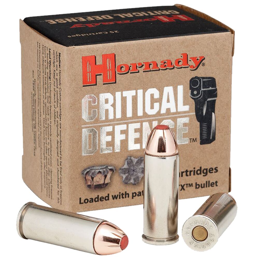 image of Critical Defense .38 Special 110 Grain Revolver Ammunition, 25 rounds