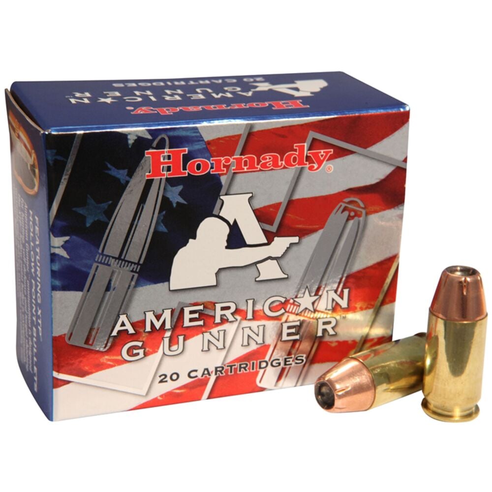 image of  American Gunner .45 Auto 185 Grain Handgun Ammunition, 20 rounds
