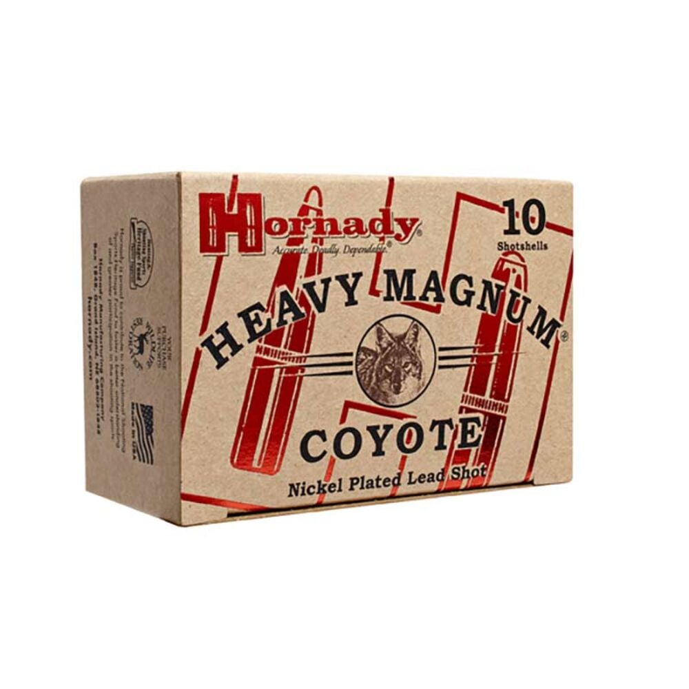 image of Heavy Magnum Coyote 12 ga 00 3 Inch  Shotgun Ammunition, 10 rds