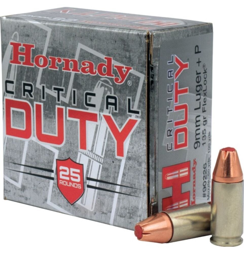 image of 9MM Luger +P 135 gr FlexLock® Critical Duty, 25 ct