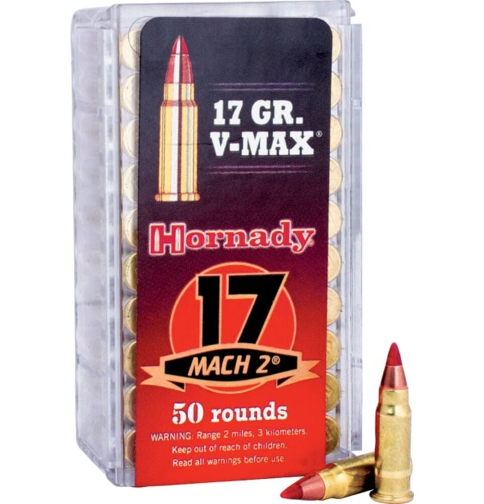 image of 17 Mach 2® 17 gr V‑MAX® Varmint Express® Rimfire, 50 ct