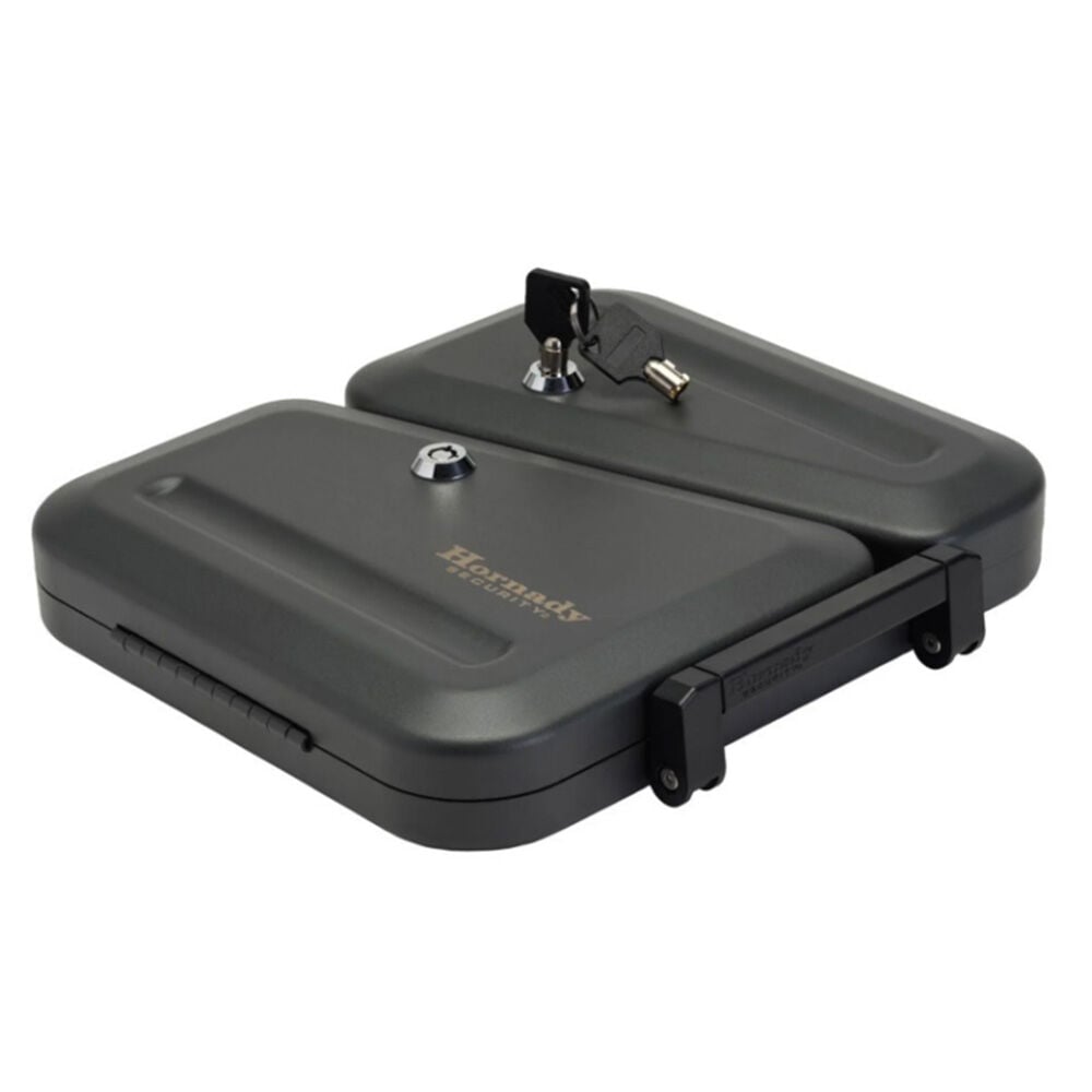 image of Dual-Lid Lock Box with Key Lock