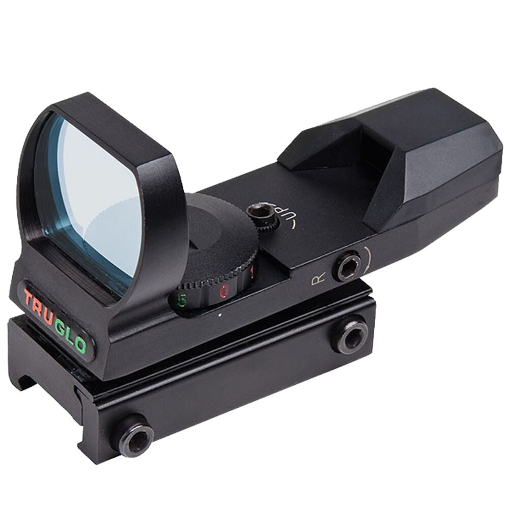 image of Dual Color Open Red Dot Sight, Black