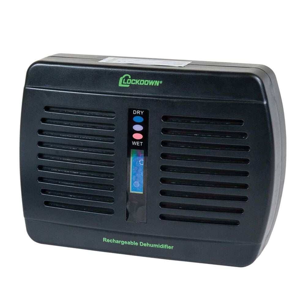 image of Rechargeable/Renewable Dehumidifier with Compact, Cordless, Non-Toxic Design