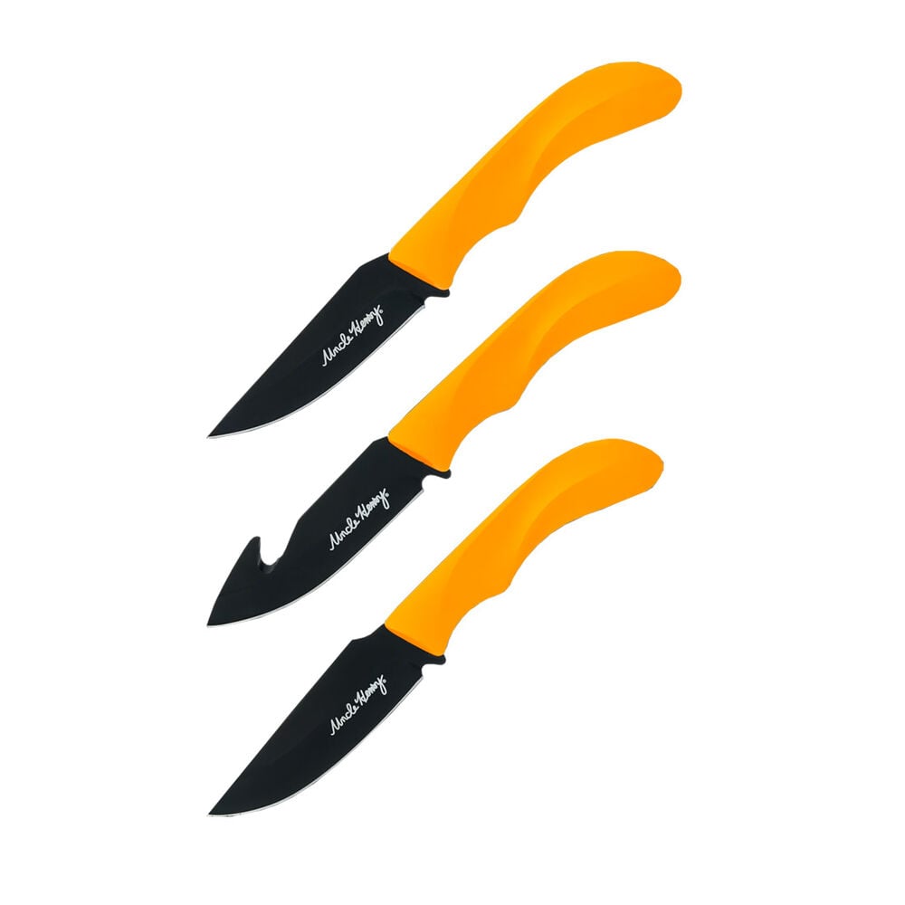 image of Uncle Henry Fixed Blade Knife Combo, 3 piece